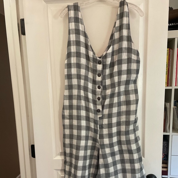 Forever 21 Pants - Forever 21 Plaid Jumpsuit